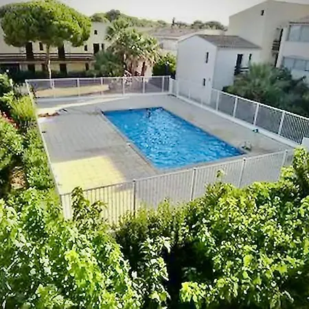 Apartment T2 Bis Design Et Lumineux A 200m Du Village Naturiste Agde